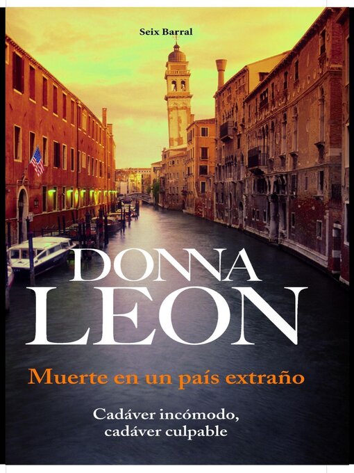 Title details for Muerte en un país extraño by Donna Leon - Available